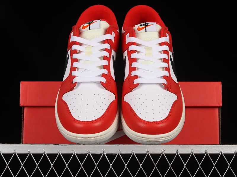 All categories Nk SB Dunk series Nk SB Dunk Low low-top sneakers Nk Dunk Low "Chicago Split" Chicago color matching SB low-top sports and leisure sneakers DZ2536-600
